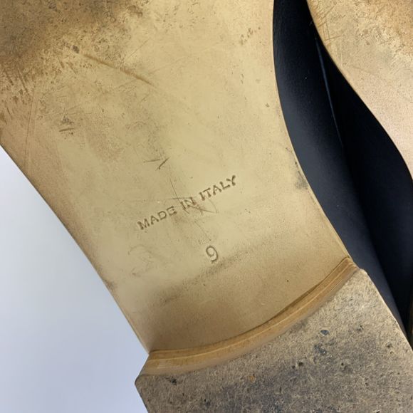 Everlane Modern Loafer Navy Italian Leather Slip On Flats Pointed Toe Womens 9 - Picture 11 of 12